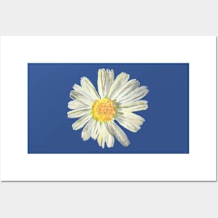 Hand-painted Daisy Posters and Art